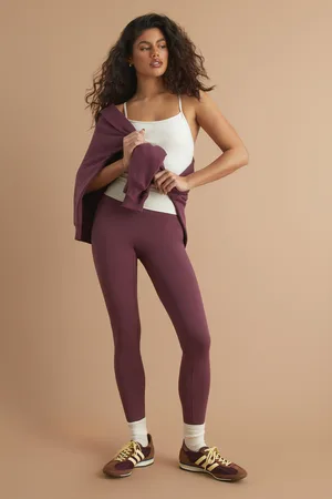 Boohoo Womens Dsgn Studio Sports Super Soft Sculpt Seam Detail Legging - - S