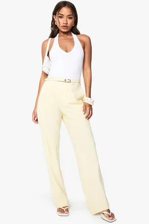 Boohoo Womens Tailored Slim Straight Leg Trouser - - 6