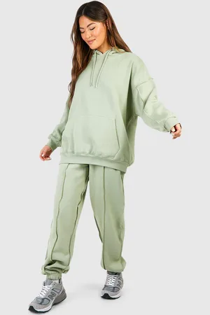 Boohoo Womens Exposed Seam Oversized Jogger - - M