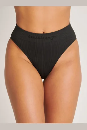 Boux Avenue Ribbed seamless thong - - XS
