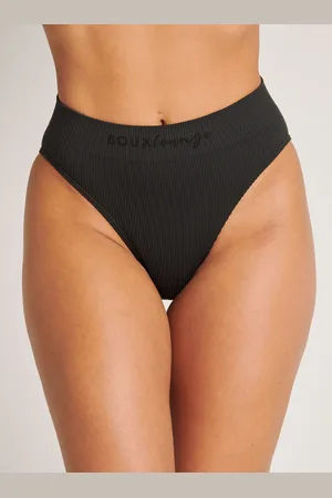 Boux Avenue Ribbed seamless briefs - - XS