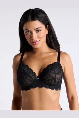 Boux Avenue Mollie lace unpadded balconette bra - - 30DD