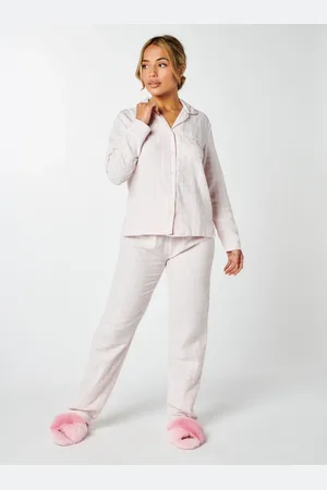 Boux Avenue Pink gingham matching pyjamas in a bag - - 16