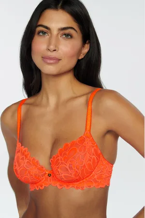 Boux Avenue Heidi sheer lace plunge bra - - 30DD