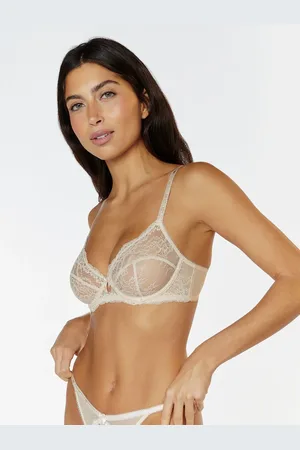 Boux Avenue Gracey sheer balconette bra - - 30C