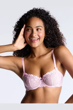 Boux Avenue Annabella sheer balconette bra - - 36E