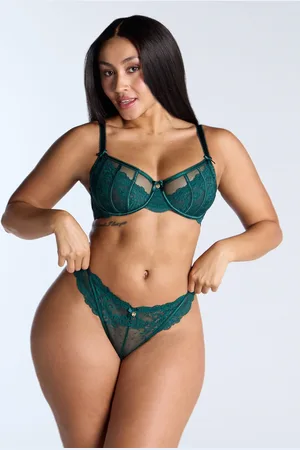 Boux Avenue Yvonne sheer balconette bra - - 30F