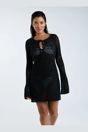 Boux Avenue Knitted floral mini dress - - S