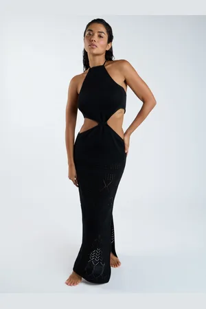 Boux Avenue Knitted cut out maxi dress - - M