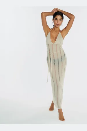 Boux Avenue Knitted maxi beach dress - - S