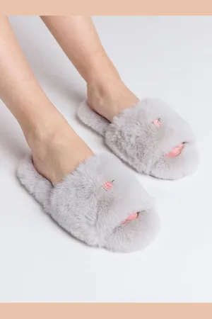 Boux Avenue Rosebud slider slippers - - 3-4