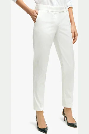 Brooks Brothers Stretch Cotton Advantage Chino Pants - Woman Casual Bottoms 6