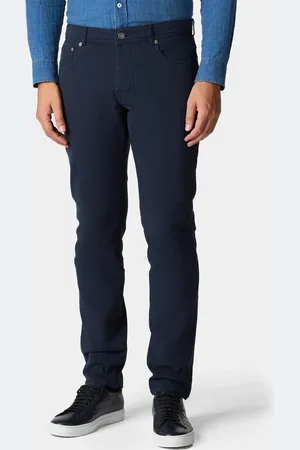 Brooks Brothers Stretch Cotton 5-pocket Trousers - Man Casual Bottoms 30