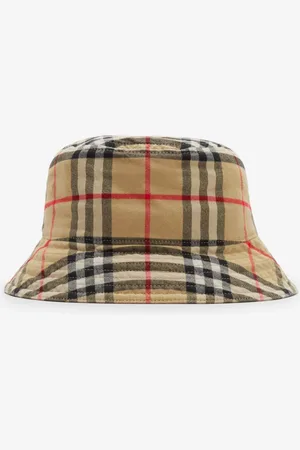 Burberry Check Cotton Bucket Hat