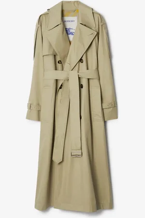 Burberry Long Gabardine Castleford Trench Coat