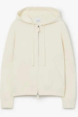 Burberry Cashmere Blend Zip Hoodie