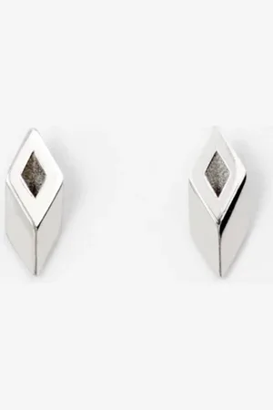Burberry Hollow Stud Earrings