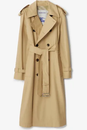 Burberry Long Gabardine Trench Coat