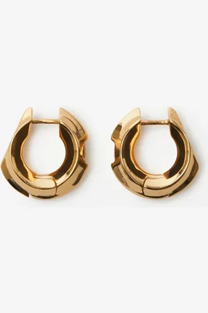 Burberry Small Hollow Hoop Earrings