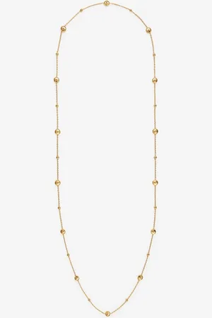 Burberry Hollow Medallion Necklace