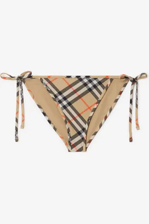 Burberry Check Bikini Briefs