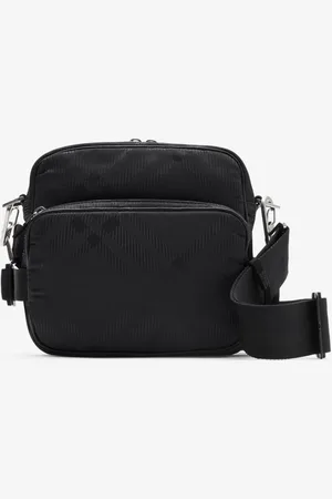 Burberry Check Jacquard Pocket Crossbody Bag