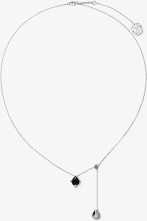 Burberry Onyx Shield Pendant Necklace