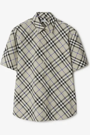 Burberry Regular Fit Check Cotton Shirt