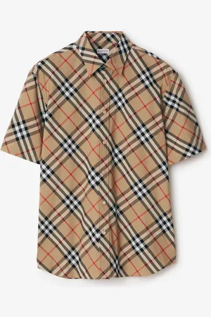 Burberry Regular Fit Check Cotton Shirt