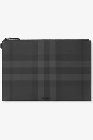 Burberry Check Zip Pouch