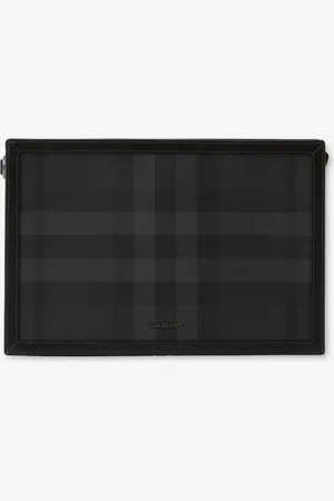 Burberry Check Zip Pouch
