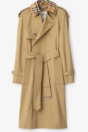 Burberry Long Gabardine Trench Coat