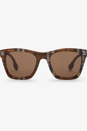 Burberry Check Square Sunglasses