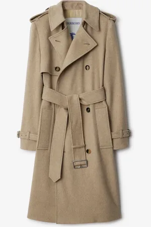 Burberry Long Cashmere Trench Coat