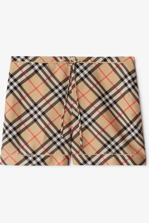 Burberry Check Silk Pyjama Shorts