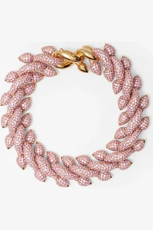 Burberry Spear Pavé Chain Bracelet​