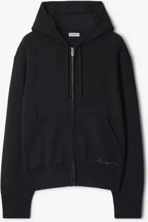 Burberry Wool Blend Zip Hoodie