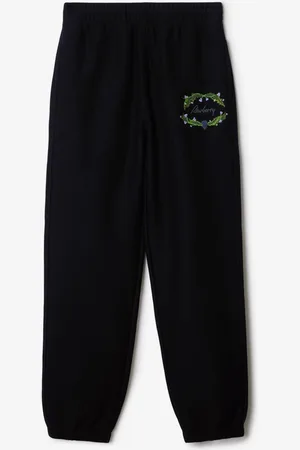Burberry Thistle Logo Cotton Blend Jogging Pants