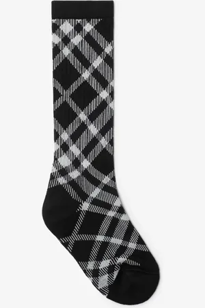 Burberry Check Cotton Blend Socks
