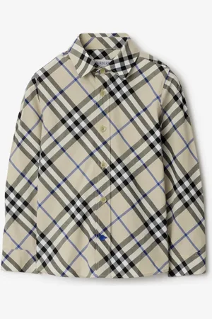 Burberry Childrens Check Cotton Shirt
