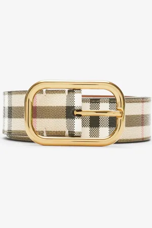 Burberry Check Belt