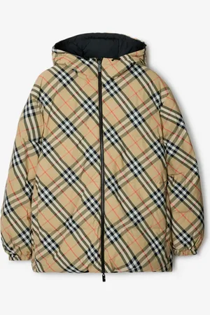 Burberry Reversible Check Nylon Puffer Jacket
