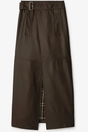 Burberry Wool Blend Maxi Skirt