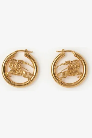 Burberry EKD Hoop Earrings