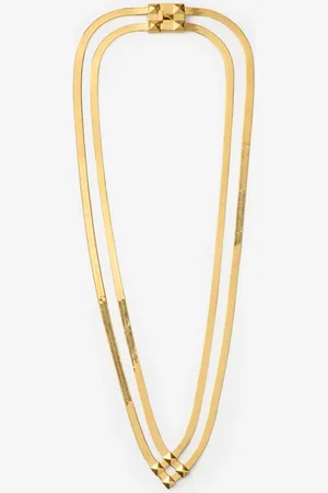 Burberry Check Prism Necklace