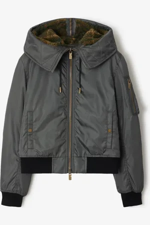 Burberry Cropped Nylon Parka
