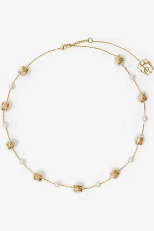 Burberry EKD Sphere Pearl Necklace​