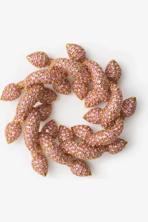 Burberry Spear Pavé Chain Ring