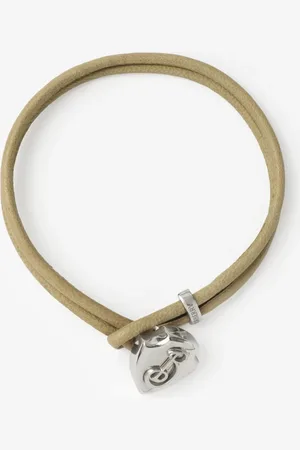 Burberry Leather B Shield Bracelet