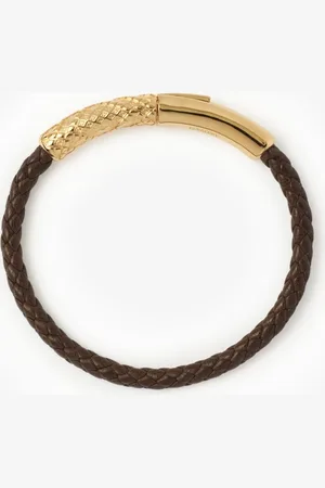 Burberry Leather Check Bracelet